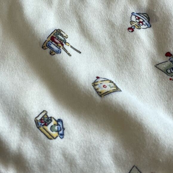 Simply Basic Baby Outfit 6-9 Months Vintage 2002 One Piece w/ Navy Velvet Pants - Picture 11 of 16